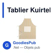 Tablier Kuirtel - Miniature 4
