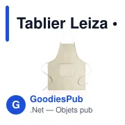 Tablier Leiza - Miniature 2