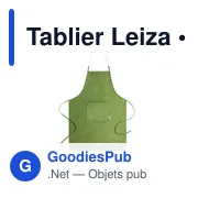 Tablier Leiza - Miniature 4