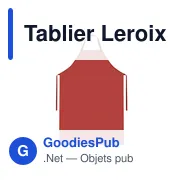 Tablier Leroix - Miniature 2