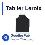 Tablier Leroix - Miniature 4
