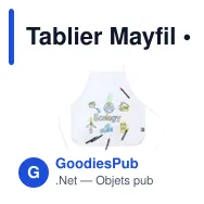 Tablier Mayfil - Miniature 1