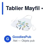 Tablier Mayfil - Miniature 3
