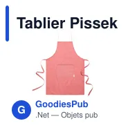 Tablier Pissek - Miniature 11