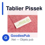 Tablier Pissek - Miniature 4