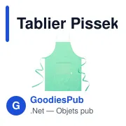 Tablier Pissek - Miniature 6