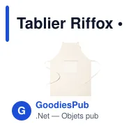 Tablier Riffox - Miniature 1