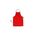 Variante rouge - Tablier personnalisable Vance avec logo - Rouge