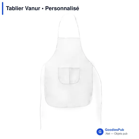 Tablier de travail personnalisable Vanur avec logo - Image 11