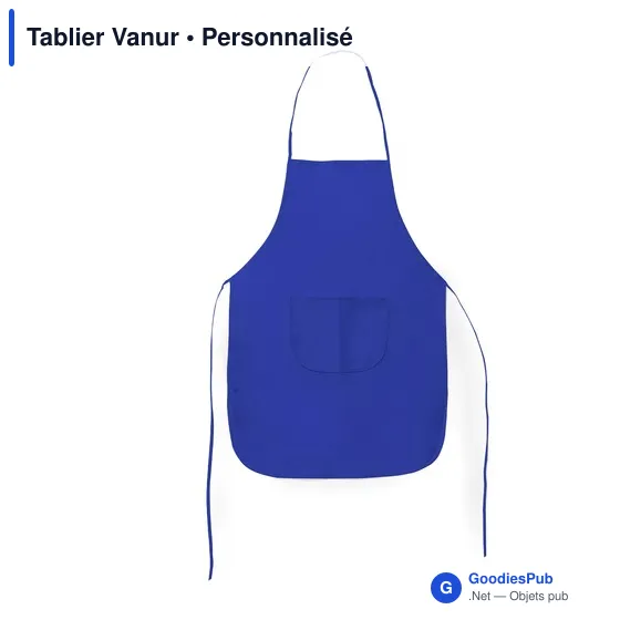 Tablier de travail personnalisable Vanur avec logo - Image 12