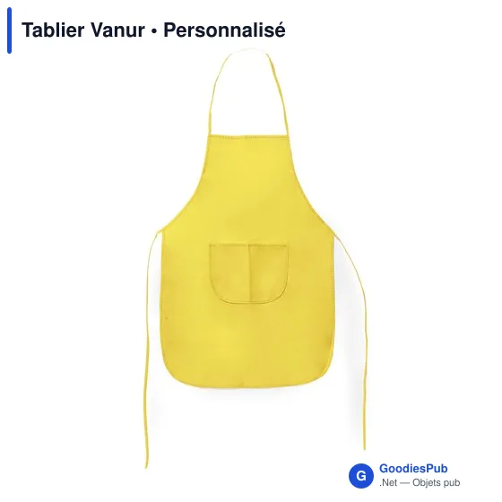 Tablier de travail personnalisable Vanur avec logo - Image 7