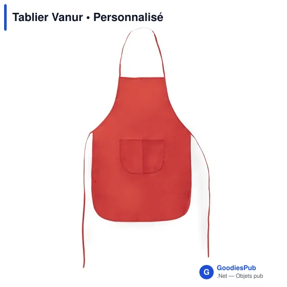 Tablier de travail personnalisable Vanur avec logo - Image 9