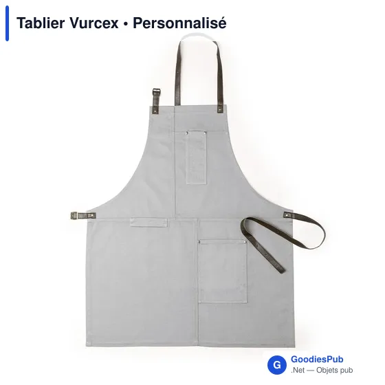 Tablier de travail personnalisable Vurcex avec logo - Image 7