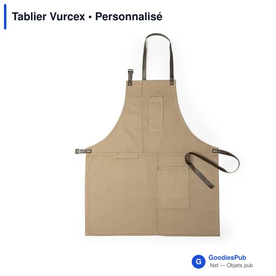 Tablier de travail personnalisable Vurcex avec logo - Image 10