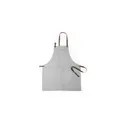 Variante gris - Tablier de travail personnalisable Vurcex avec logo