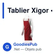 Tablier Xigor - Miniature 3