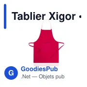 Tablier Xigor - Miniature 8