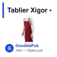 Tablier Xigor - Miniature 9