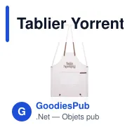 Tablier Yorrent - Miniature 1