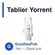 Tablier Yorrent - Miniature 3