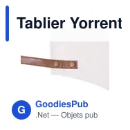 Tablier Yorrent - Miniature 6