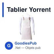 Tablier Yorrent - Miniature 9