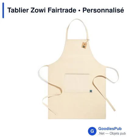 Tablier Zowi Fairtrade