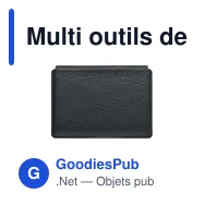 Multi outils de poche personnalisable avec logo - Cadeau client - Miniature 3