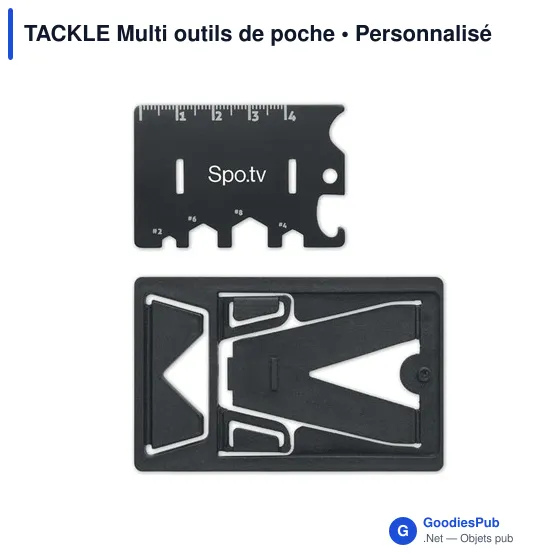 Multi outils de poche personnalisable avec logo - Cadeau client - Image 4
