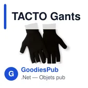 TACTO Gants tactiles smartphones - Miniature 3