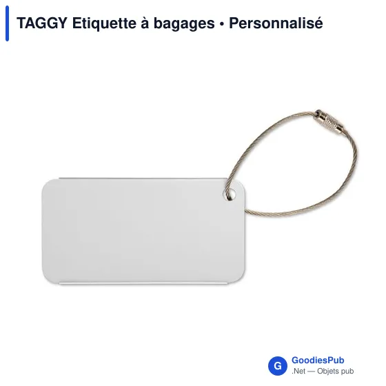 TAGGY Etiquette à bagages. - Image 2