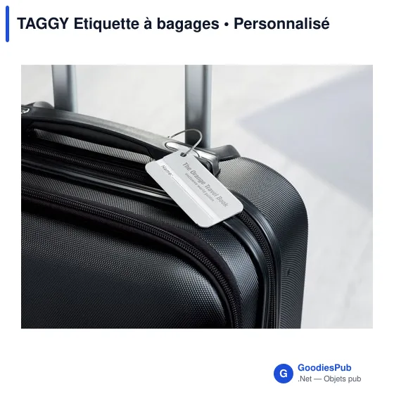 TAGGY Etiquette à bagages. - Image 3