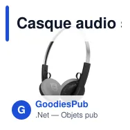 Casque audio sans fil personnalisable Philips supra-auriculaire avec logo - TAH2000 - Miniature 2