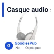 Casque audio sans fil personnalisable Philips supra-auriculaire avec logo - TAH2000 - Miniature 3