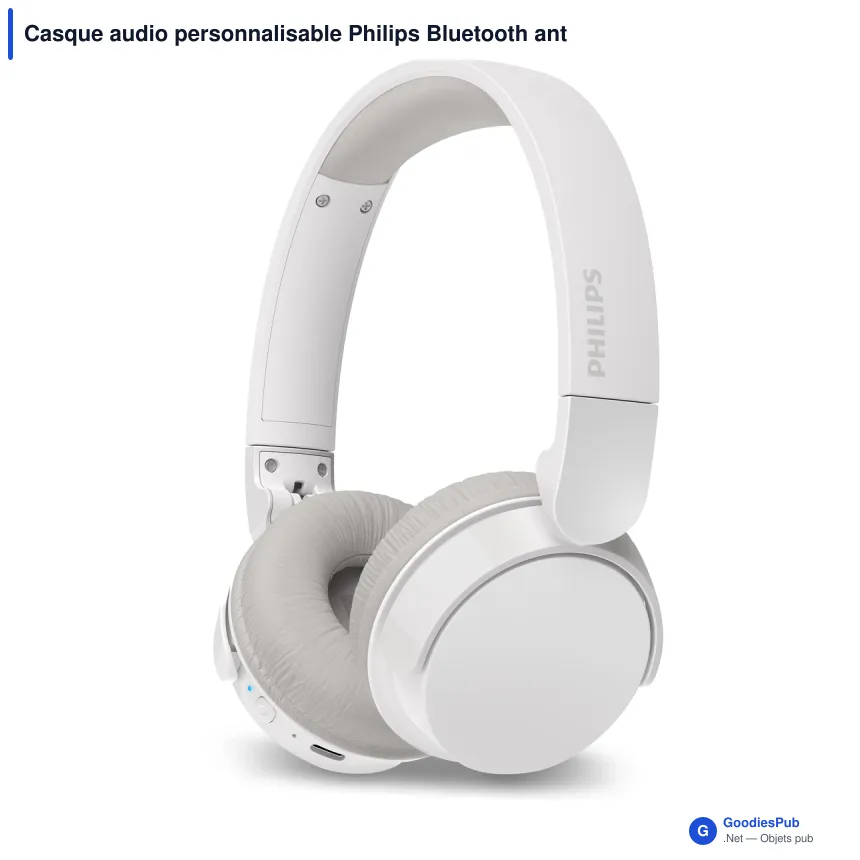 Casque audio personnalisable Philips Bluetooth antibruit avec logo - TAH3209 - Image 2