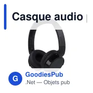 Casque audio personnalisable Philips Bluetooth antibruit 55 h avec logo - TAH4209 - Miniature 4