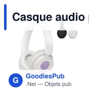 Casque audio personnalisable Philips Bluetooth antibruit 65 h avec logo - TAH5209 - Miniature 1