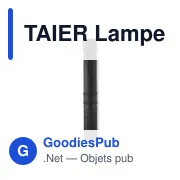 Lampe torche personnalisable TAIER avec logo et base magnétique - Miniature 7