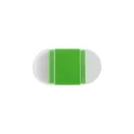 Variante rouge - Taille-crayon personnalisable avec gomme - Paulineavec logo