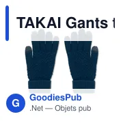 TAKAI Gants tactiles en RPET - Miniature 7