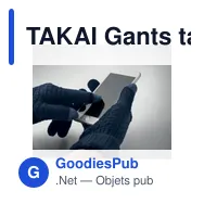 TAKAI Gants tactiles en RPET - Miniature 9