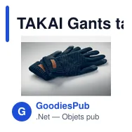 TAKAI Gants tactiles en RPET - Miniature 10