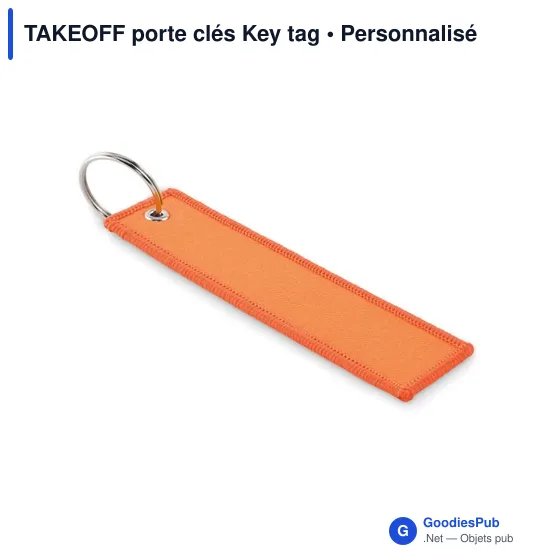 TAKEOFF porte clés Key tag - Image 1