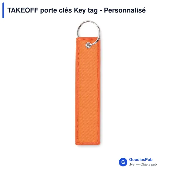 TAKEOFF porte clés Key tag - Image 2