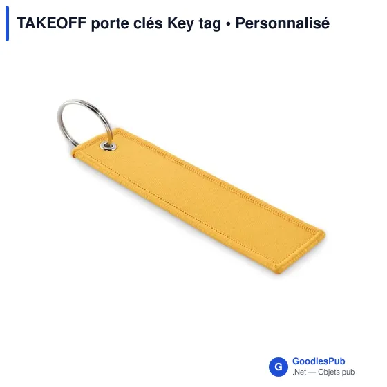 TAKEOFF porte clés Key tag - Image 3