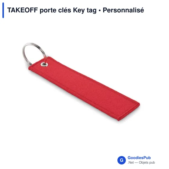 TAKEOFF porte clés Key tag - Image 6