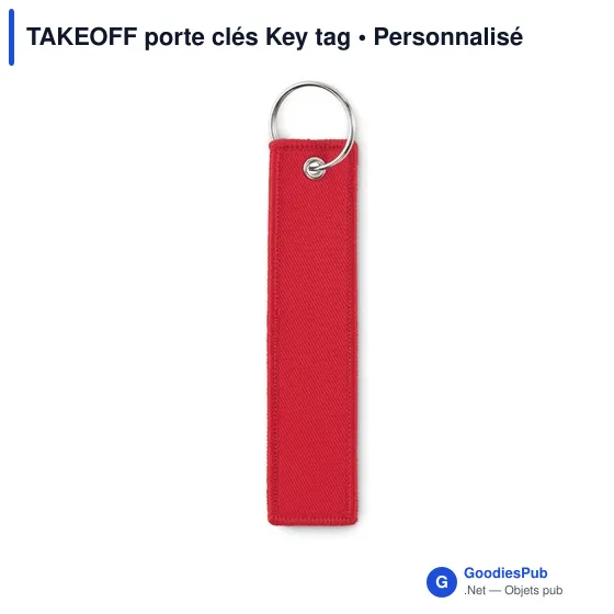 TAKEOFF porte clés Key tag - Image 7