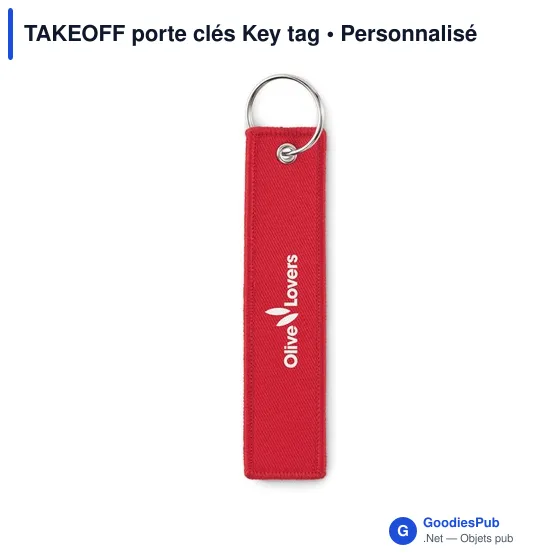 TAKEOFF porte clés Key tag - Image 8