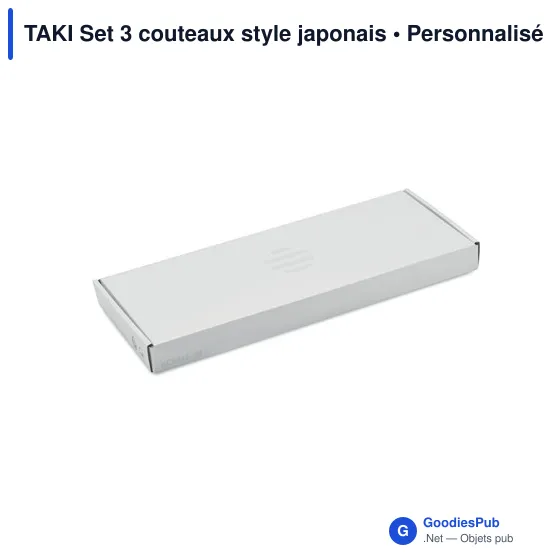 TAKI Set 3 couteaux style japonais - Image 4
