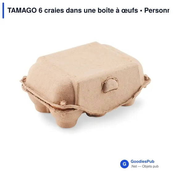 TAMAGO 6 craies dans une boîte à œufs - Image 2